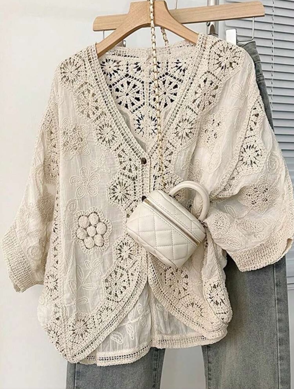 Boho Crochet Cardigan 🌿
