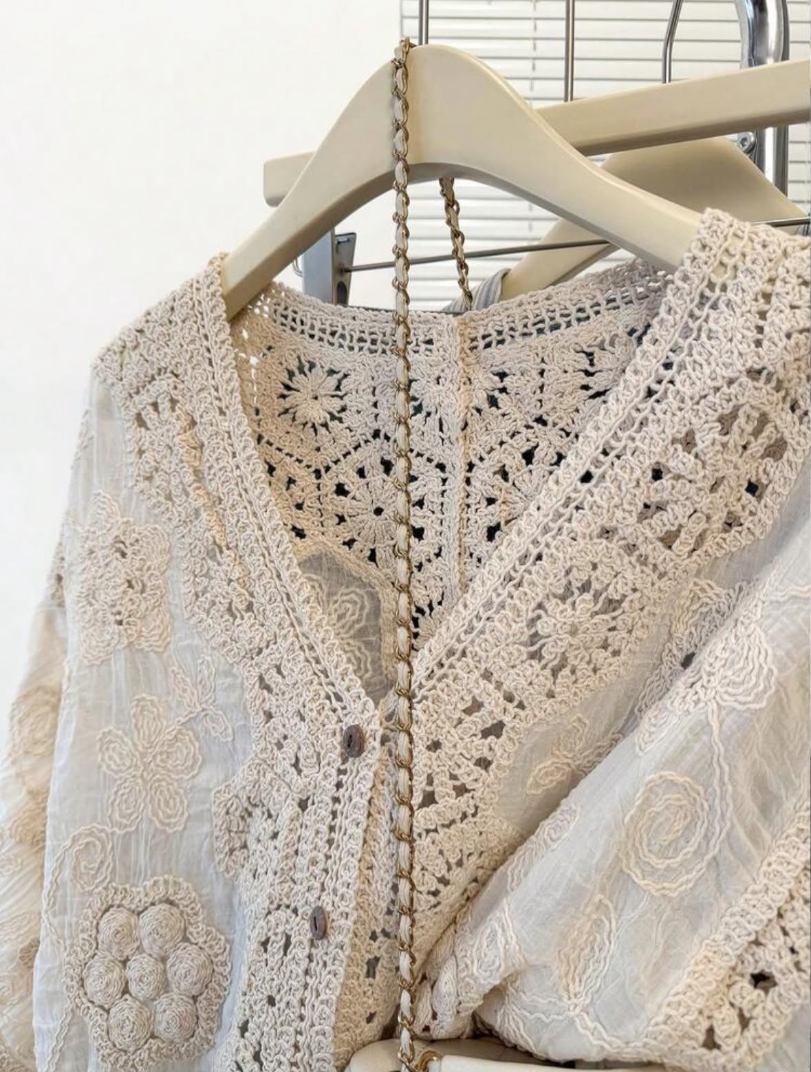 Boho Crochet Cardigan 🌿