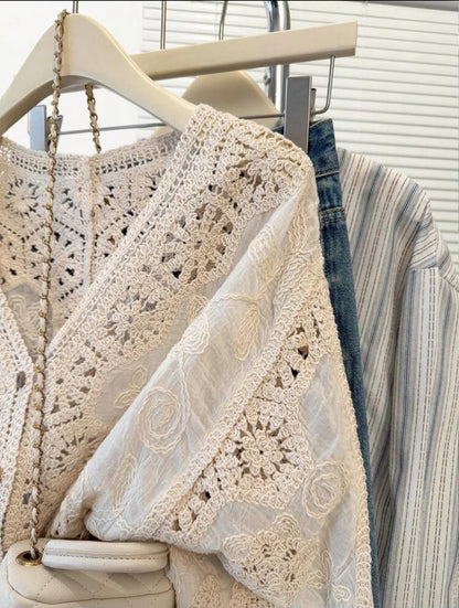 Boho Crochet Cardigan 🌿