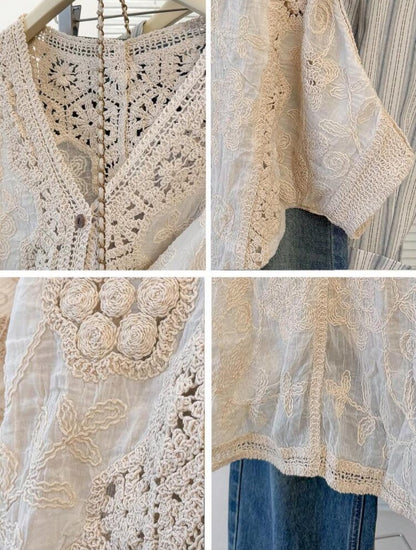 Boho Crochet Cardigan 🌿