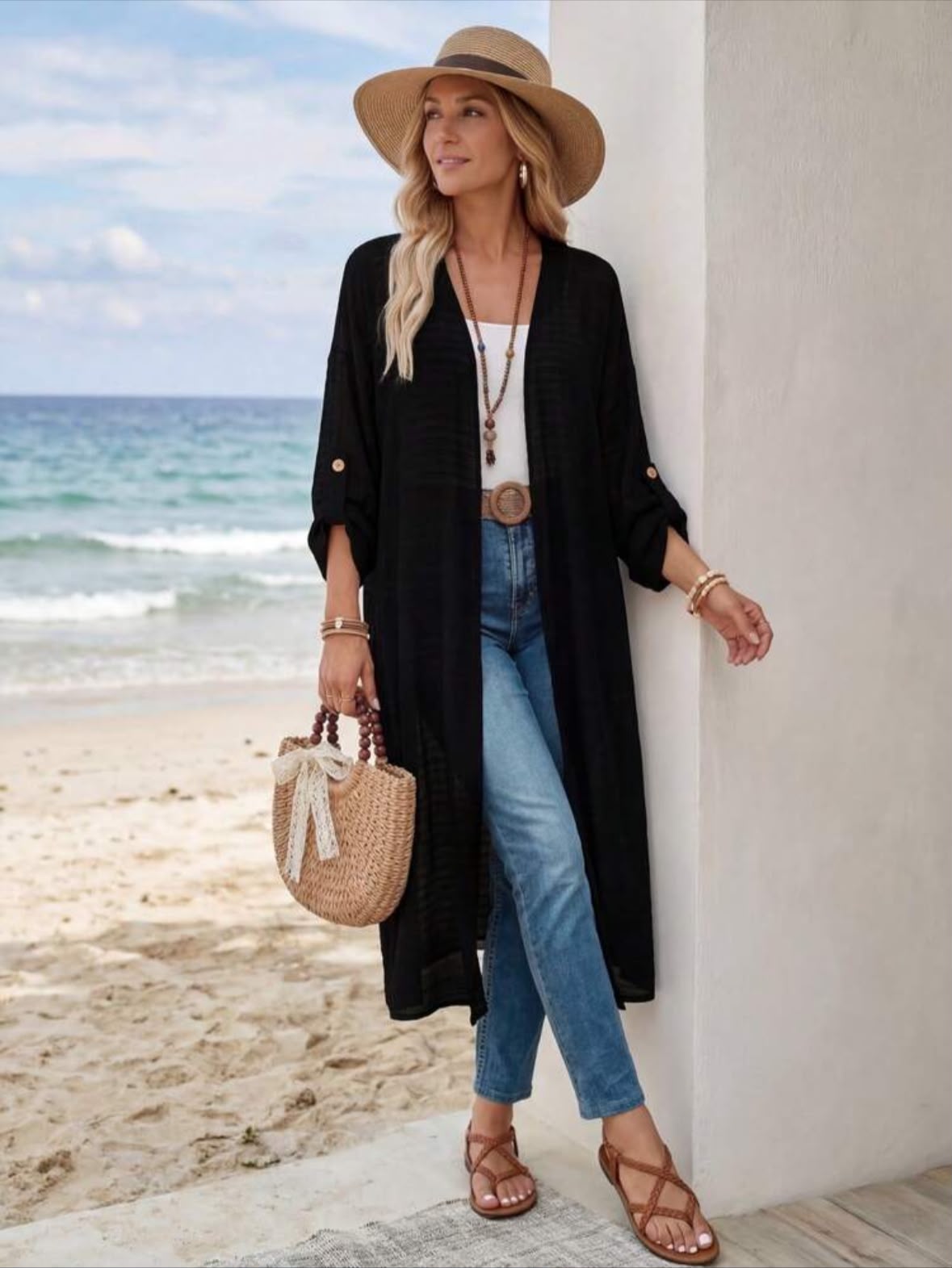 Midnight Breeze Kimono 🖤