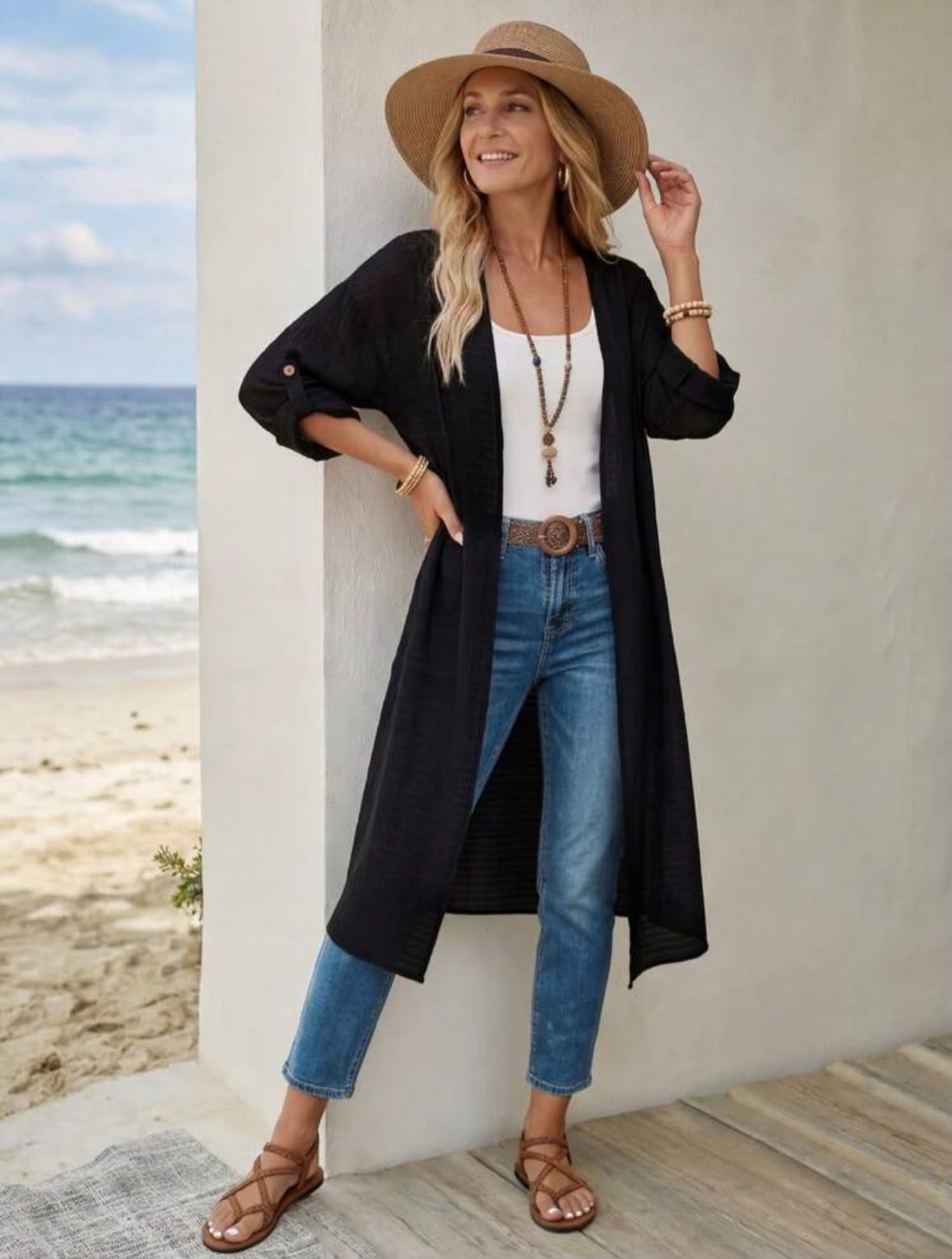 Midnight Breeze Kimono 🖤