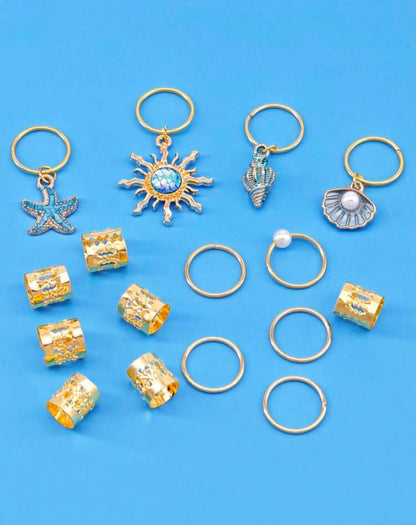 Ocean Charm Rings 🌊