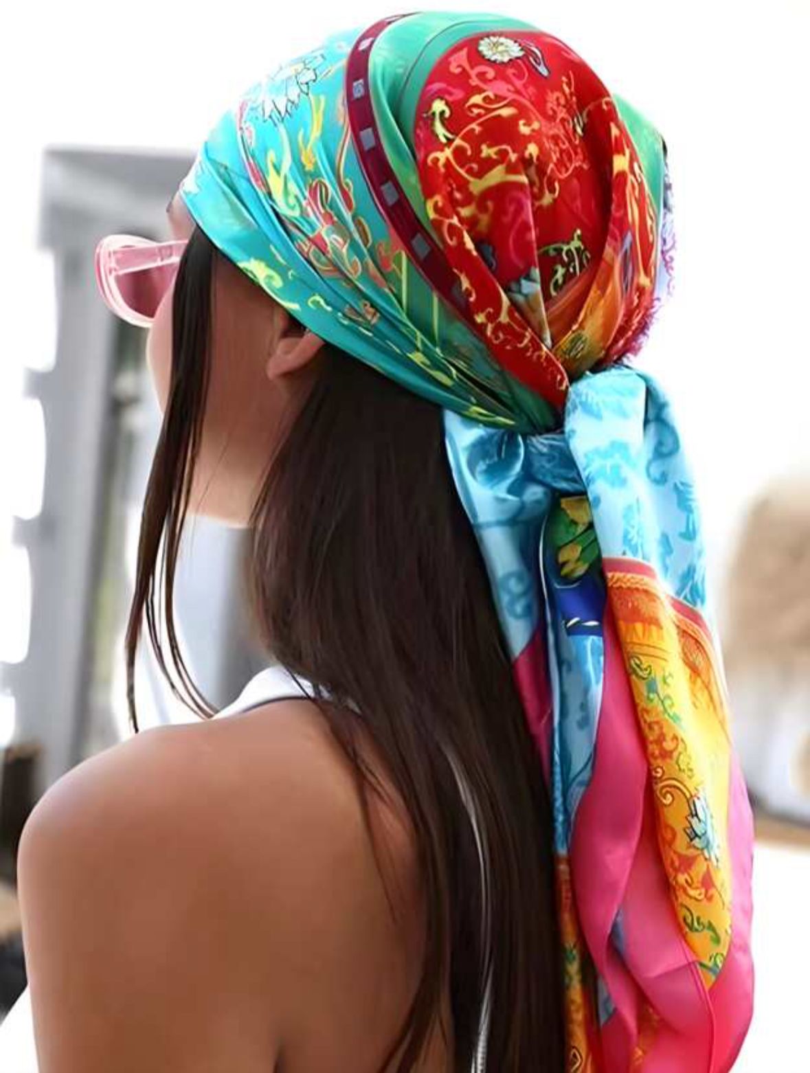 Silk Hair Wrap 🎀