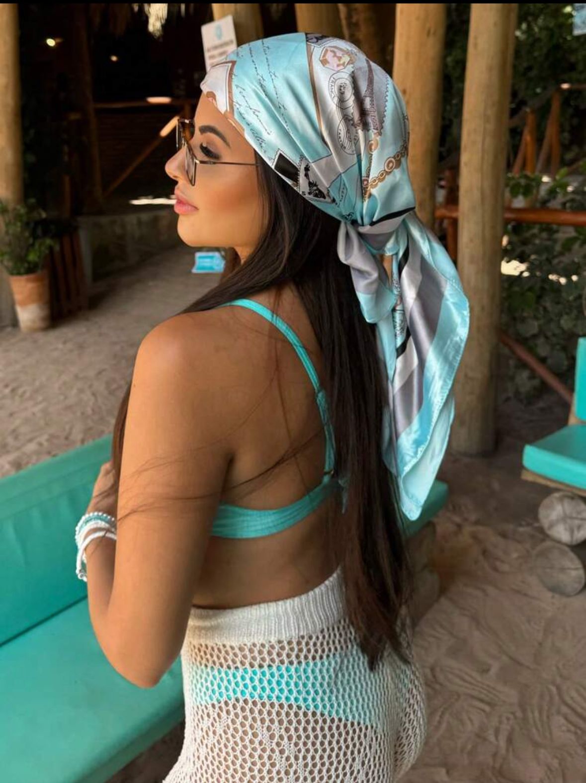 Ocean Silk Scarf 🌊
