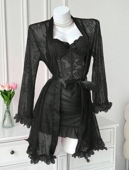 Elegant Lace Set 🖤