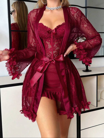 Elegant Lace Set 🖤