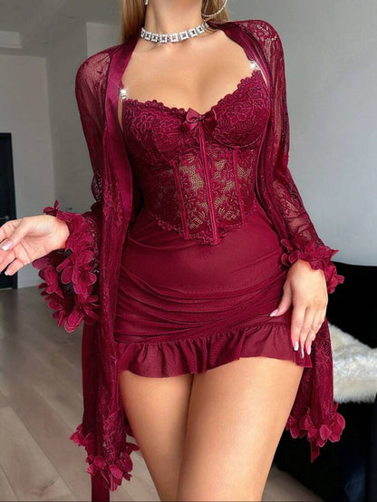 Elegant Lace Set 🖤