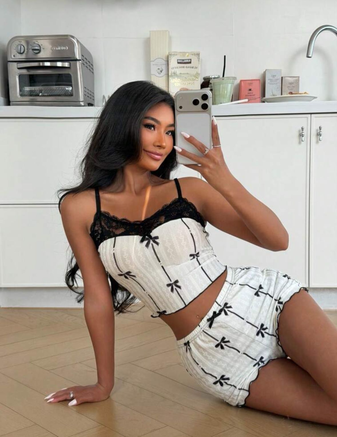 Bow Lace Pajama 🎀