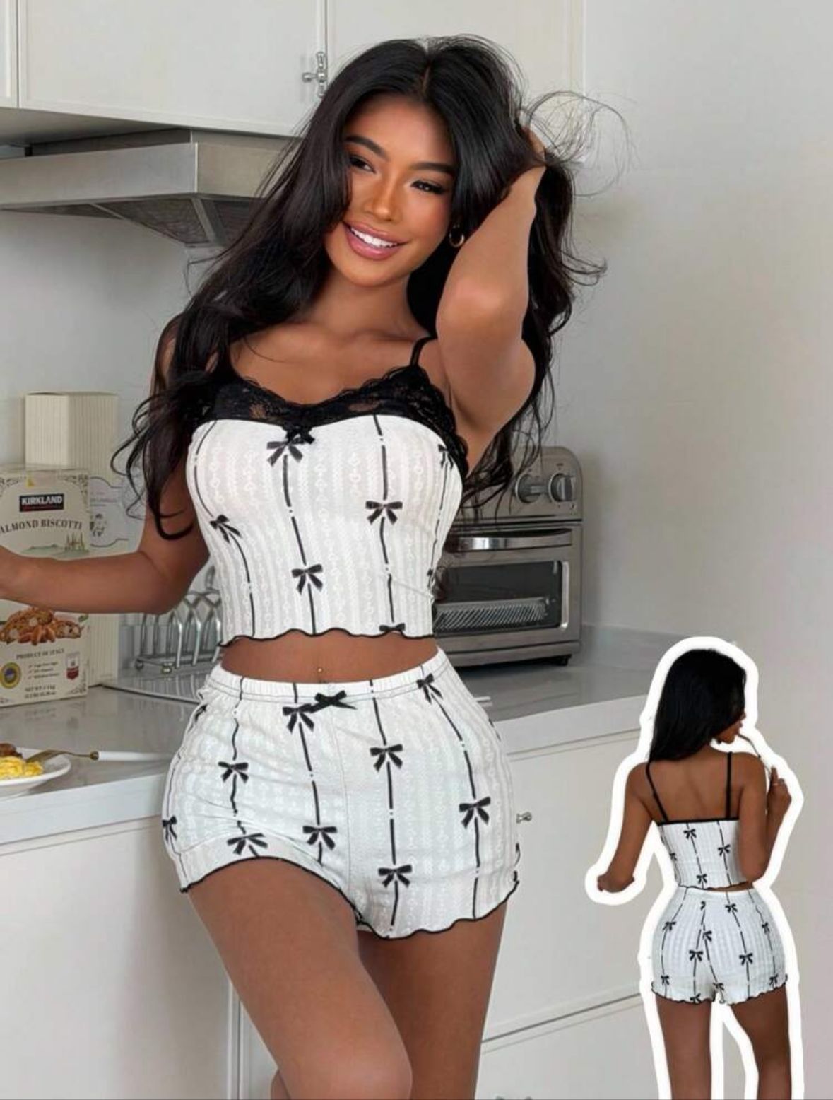 Bow Lace Pajama 🎀