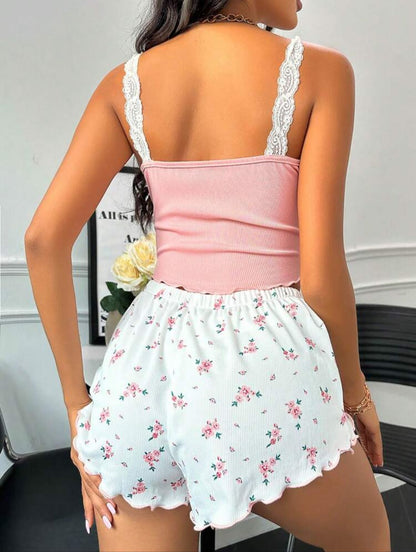Lace Bloom Pajama 🌸