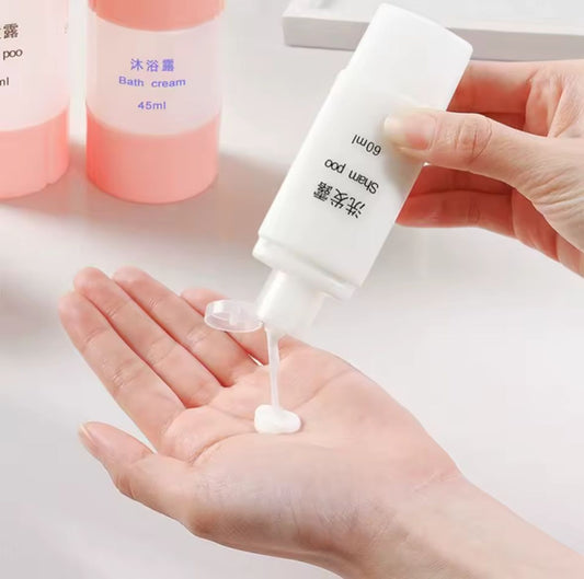 Portable 4-in-1 Travel Bottles 🧴