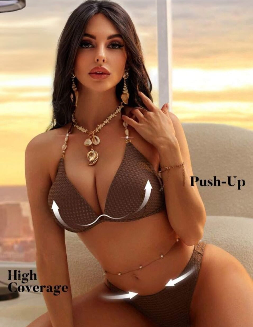 Cocoa Shells Bikini 🍫