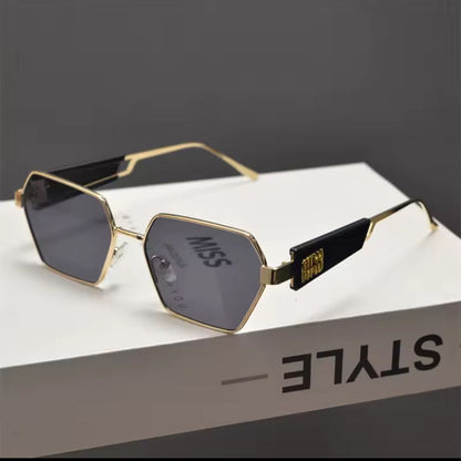 Glam Hexagon Glasses ✨