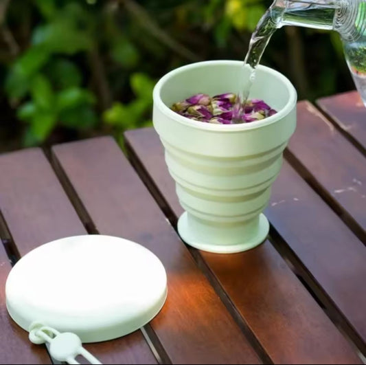 Foldable Silicone Cup 🍵