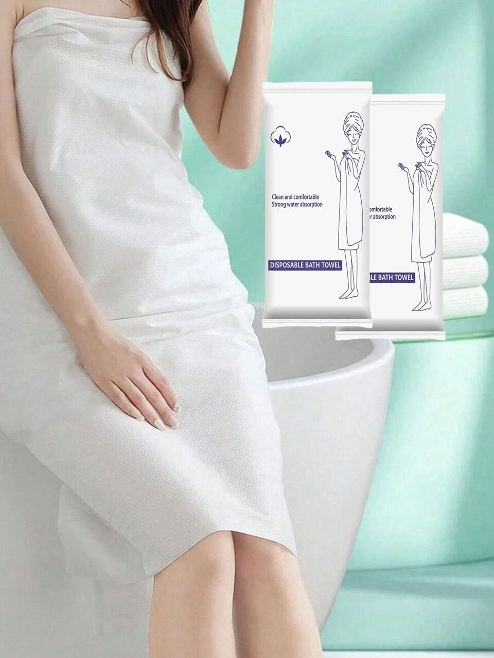 FreshTowel Disposable Compressed Towels 🌿