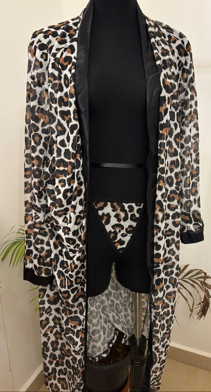 Wild Elegance Robe 🐆