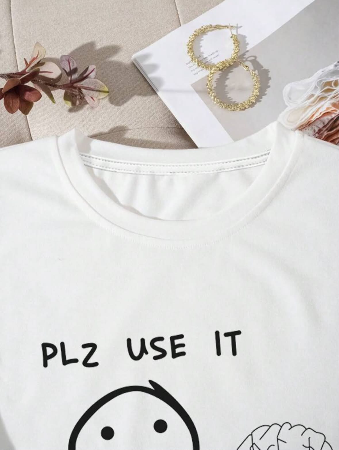 Brain Use Tee 🧠