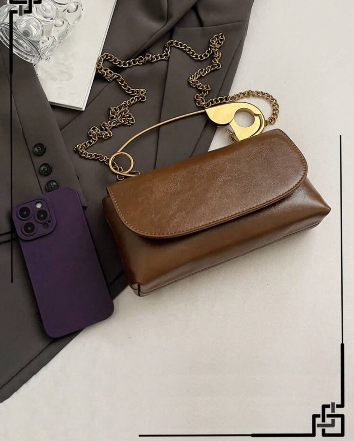 Luxe Chain Clutch 👜