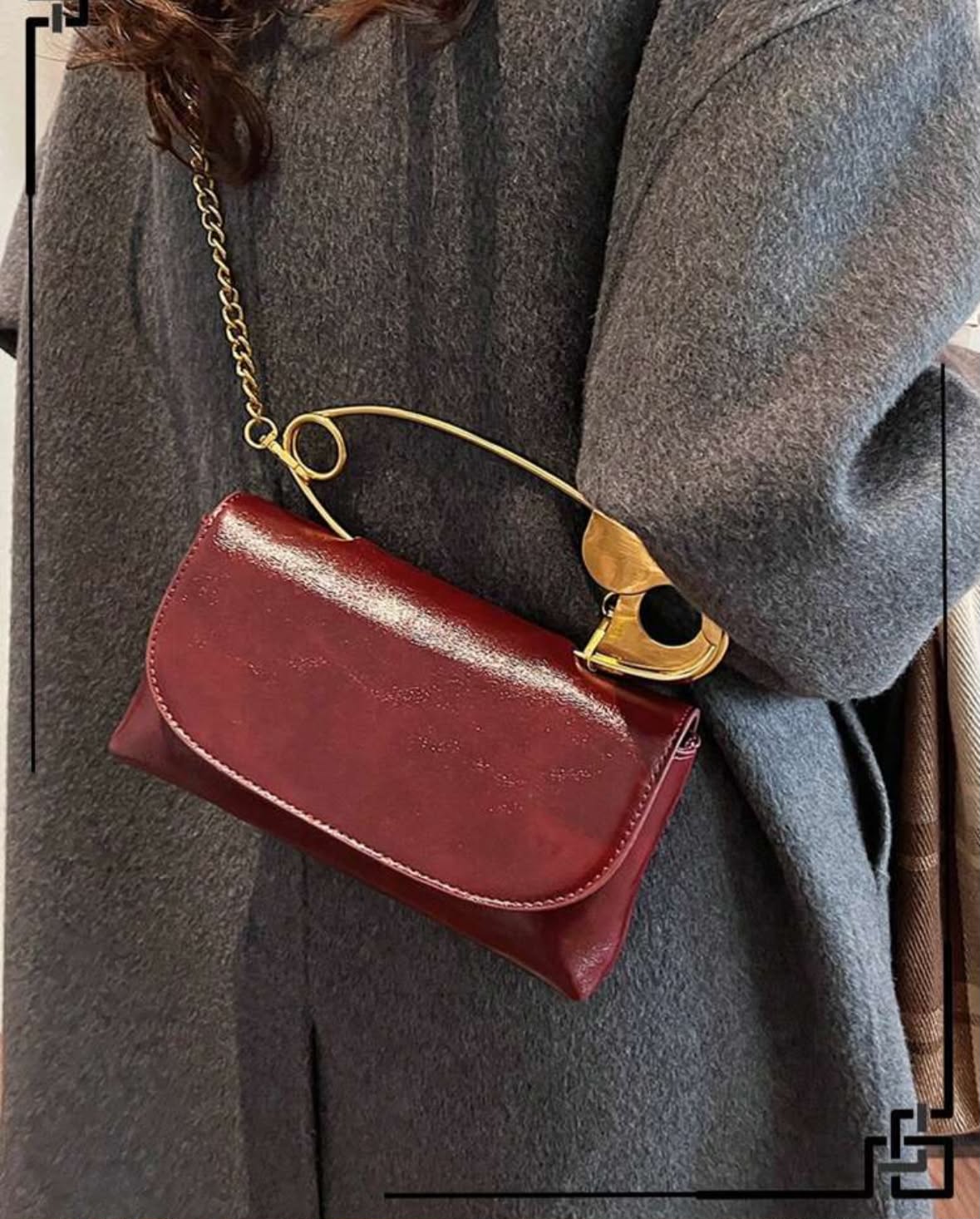 Luxe Chain Clutch 👜