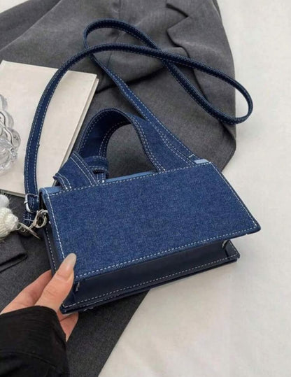 Denim Knot Hobo 👜