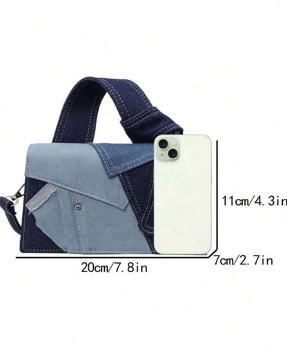 Denim Knot Hobo 👜