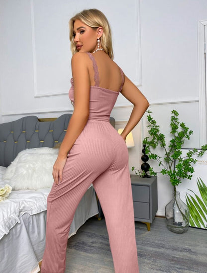 Ribbed Lounge Pajama 🌸