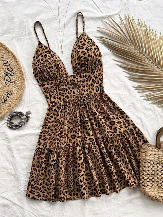 Wild Whimsy Dress 🤎