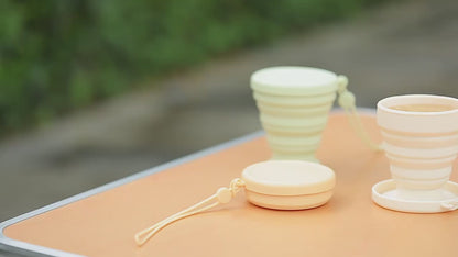Foldable Silicone Cup 🍵