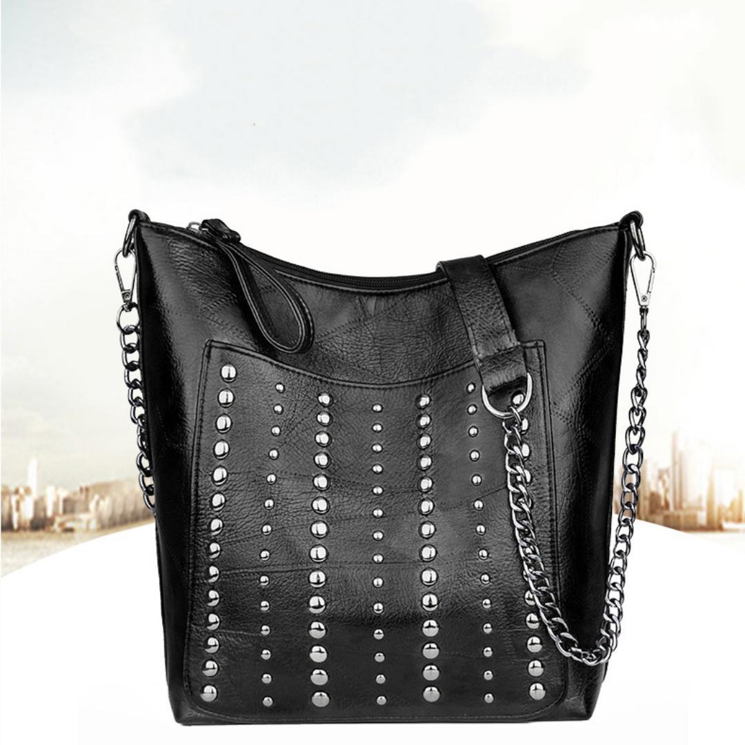 Studded Rebel Tote 🖤